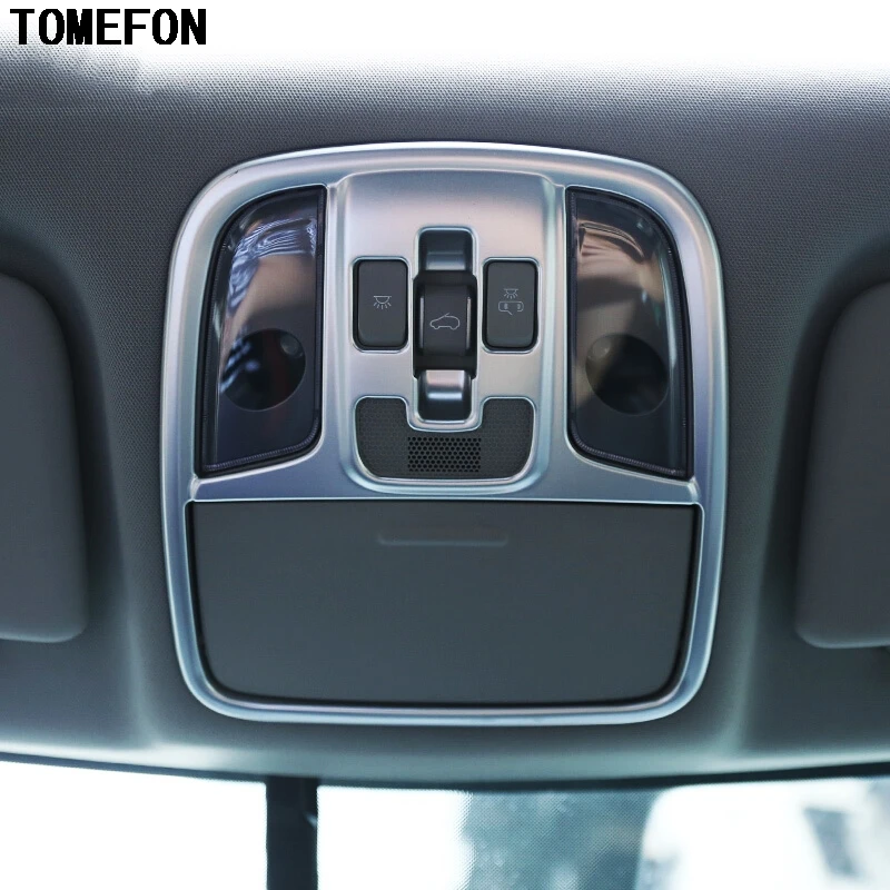 TOMEFON ABS Матовый для KIA Sportage 2016 2017 Автомобильный Интерьер лампа чтения Крышка лампы