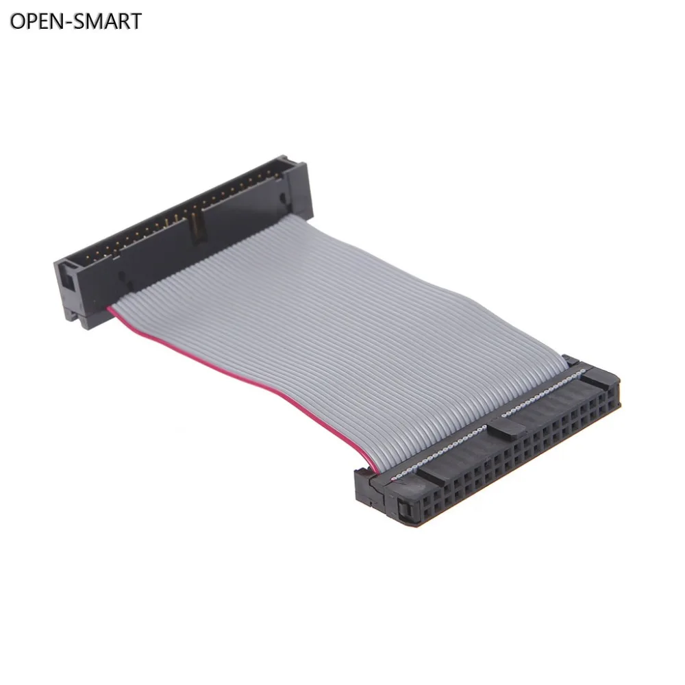 

OPEN-SMART Flexible Flat Cable Hard Disk Drive 40Pin Male To IDE Female Extension 9.5cm Cables