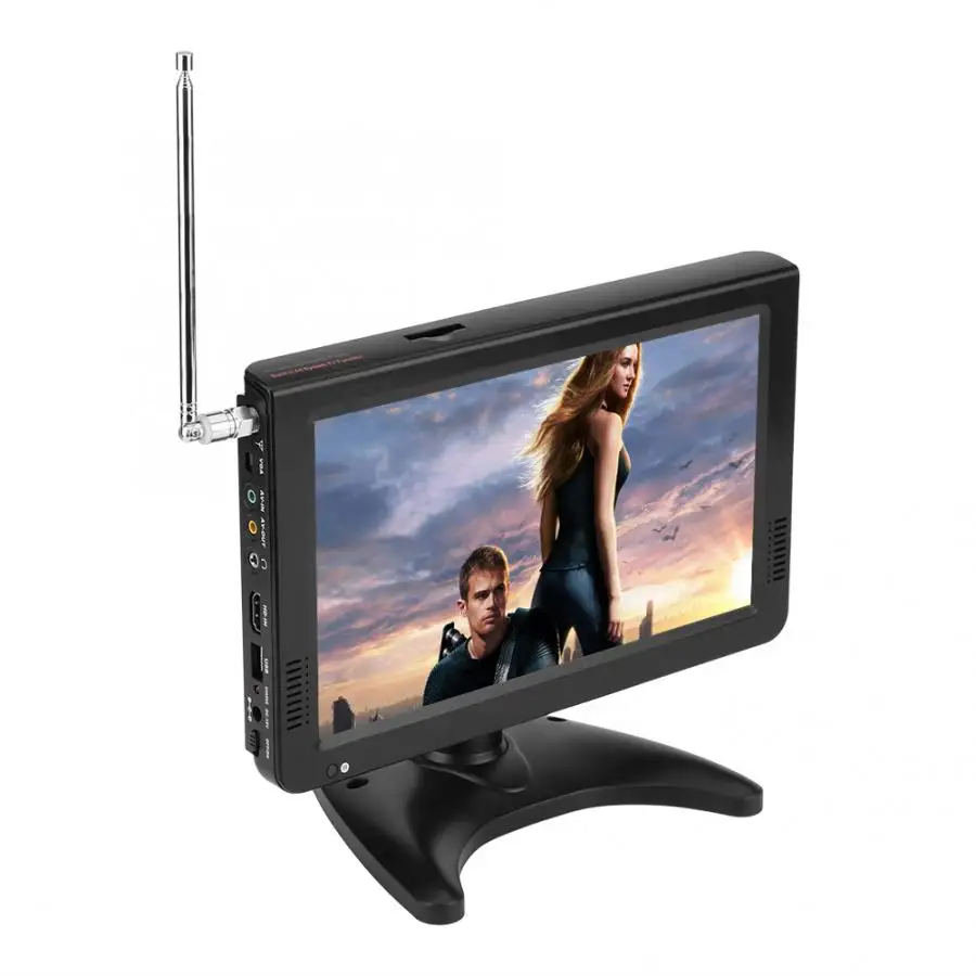 Tv Portatil Digital Mini Tv Leadstar Atsc Car Digital Tv Fm Radio 10In 1080P Stereo High Sensitivity Digital Tv Led Tv Lcd Tv