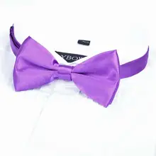 Стиль формальный Фиолетовый Галстук Модные мужские галстуки для мальчиков Аксессуары галстук бабочка галстук-бабочка бабочки фиолетовый для джентльмена