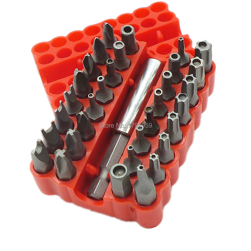 32pc Torq Torx Hex Star Spanner Tri Wing Screwdriver Security Tamper