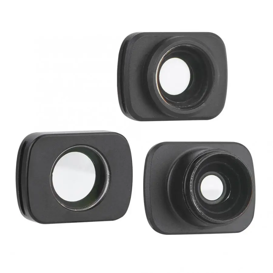 Аксессуары для карманной камеры OSMO, микроширокоугольный/10X/рыбий глаз, комплекты объективов