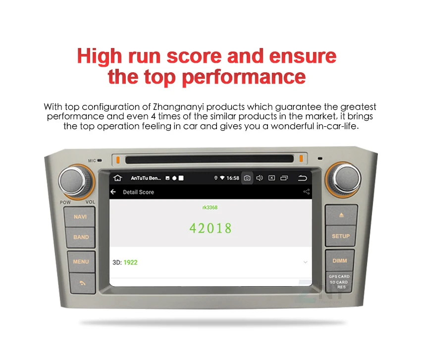 Top Android 9.0 Car DVD Stereo 2 Din Auto Radio For Toyota Avensis T25 2003-2008 7" IPS Multimedia CarPlay WiFi RDS GPS Navigation 14