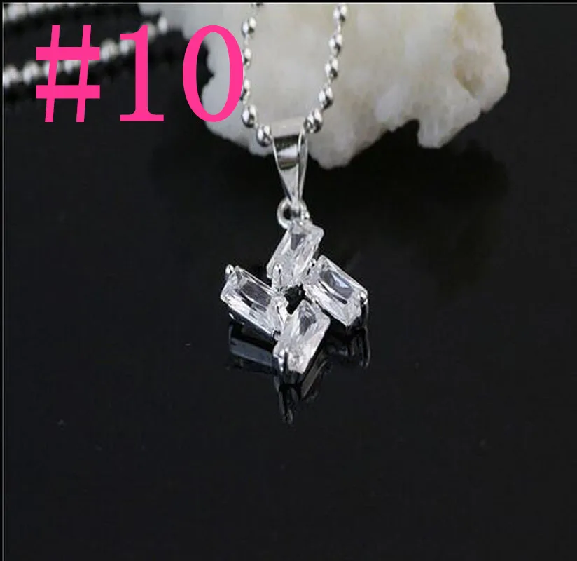 

Top Quality Fashion Jewelry Cubic Zirconia 925 Sterling Silver Jewelry Windmill Bridal Engagement Silver Pendant Necklace