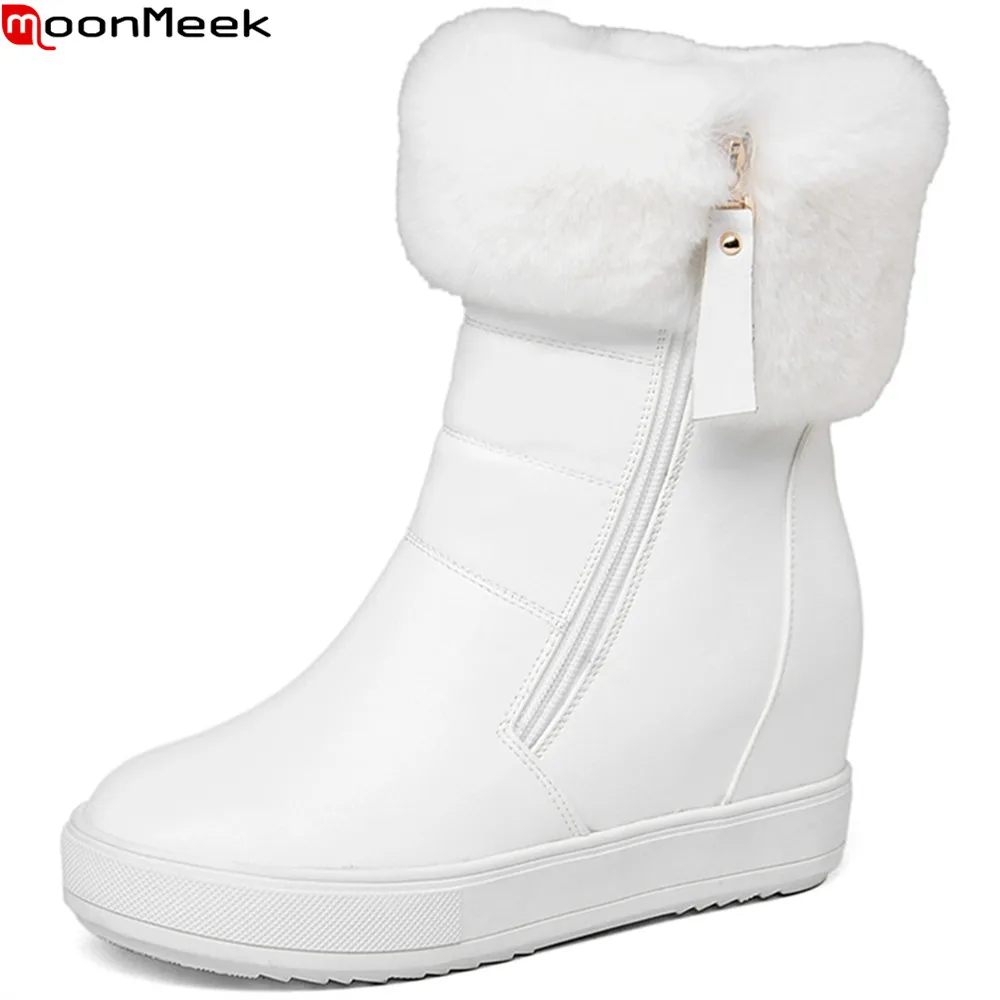 ladies snow boots with zipper