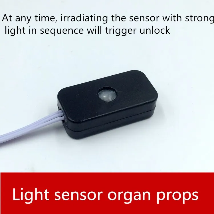 real life games escape room props light sensor unlock organ takagism game | Дом и сад