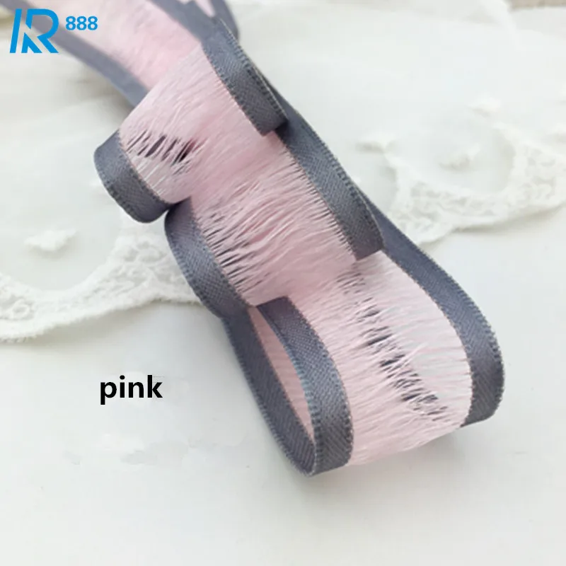 

Kewgarden 25 mm 1" 10 mm 1cm Color Silk Yarn Ribbons DIY Bowknot Accessories Tape Hand made Ribbed ribbon 5 yards/lot