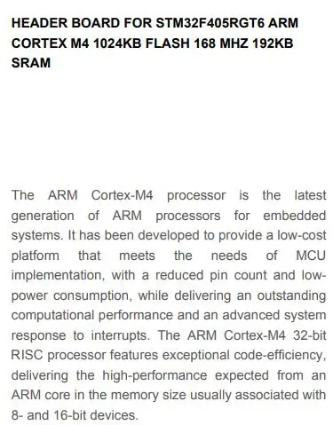 STM32-H405 INFO
