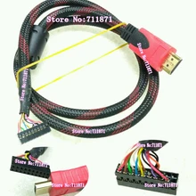 20Pin LVDS HDMI кабель Линия мини материнская плата 2*10 20P HDMI кабель ITX мини материнская плата HDMI кабель