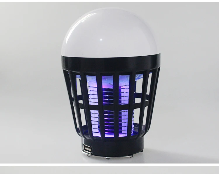 Solar Mosquito Killer Lamp 2200mAh Battery Rechargeable Mosquito Killer Solar Bug Zapper Anti Muggen LED Lure Trap Lamp (12)