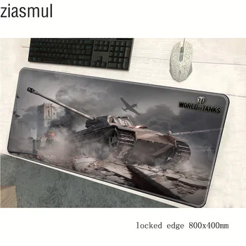 

world of tanks padmouse 800x400x3mm gaming mousepad game big mouse pad gamer computer desk HD print mat notbook mousemat pc