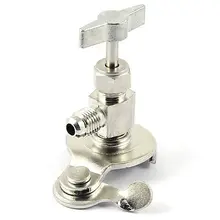 Серебристый металлический R134a R12 воздуха хладагент для кондиционера может кран-букса