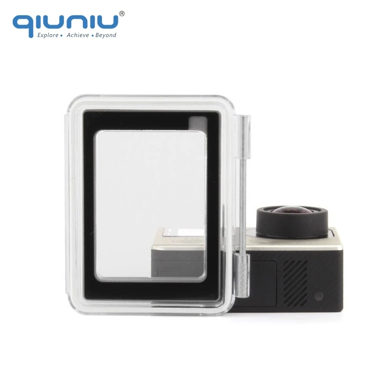 Аксессуары QIUNIU для GoPro прозрачный водонепроницаемый Сенсорный Экран Задняя