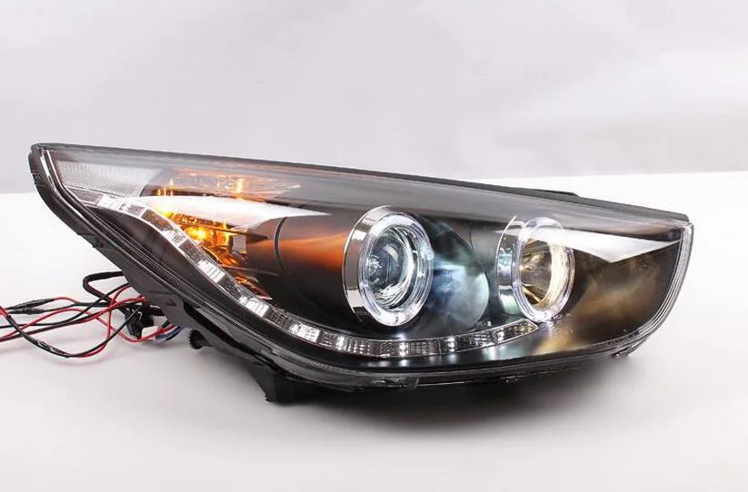 HID, 2010~, автомобильный Стайлинг, IX35 фара, tucson, Solaris, accent, Elantra, Genesis, i10, i20, santa fe, lantra; IX35 фара