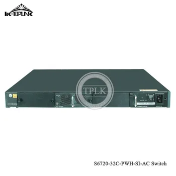 

S6720-32C-PWH-SI-AC HUA WEI switch 24x100M/1G/2.5G/5G/10G Base-T Ethernet Layer 3 SFP 10G Switch Provide High-speed Wireless