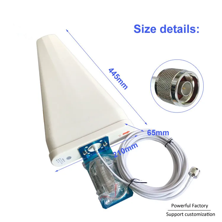 New Outdoor Wireless Long-distance Directional 15Dbi Full-band 4G 5G Log Periodic Antenna N Male Connector