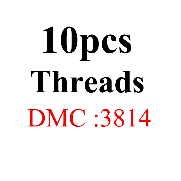 1.2m10pcs-DMC3814 Golden Panno, Multcolor DMC3790-3823, 10 шт./лот, длина 1,2 м, нить для вышивки крестиком, хлопковое шитье, моток пряжи, наборы для вышивки нитью - Цвет: 1.2m10pcs-DMC3814