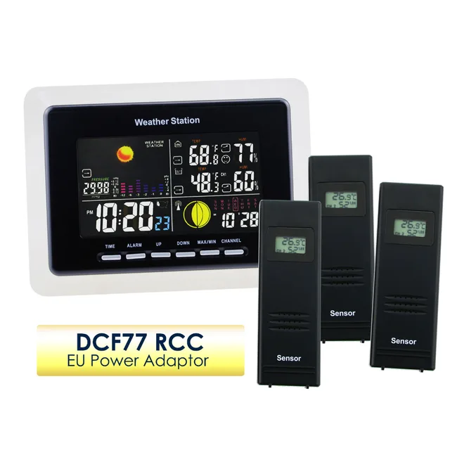 WSTK-103 Digital Weather Station RCC DCF 3 Indoor/ Outdoor