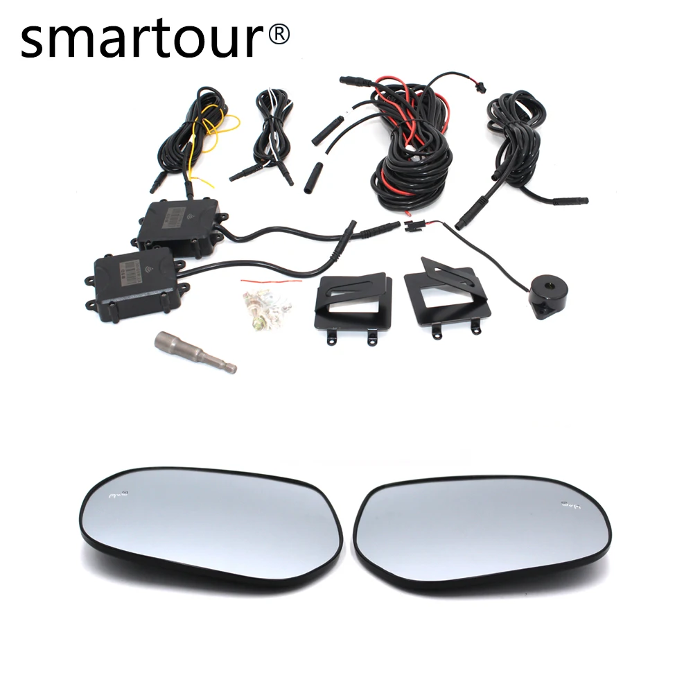 Smartour BSM microwave millimeter wave Reversing radar blind spot monitoring parallel line assisted for Volkswagen Magotan 07-11