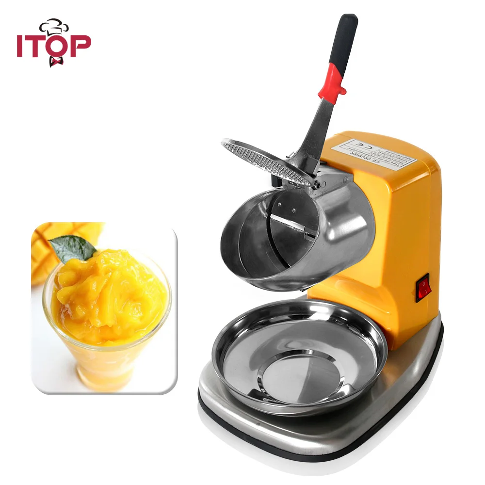 ITOP Ice blender Коммерческая электрическая дробилка для льда бритва снежный конус