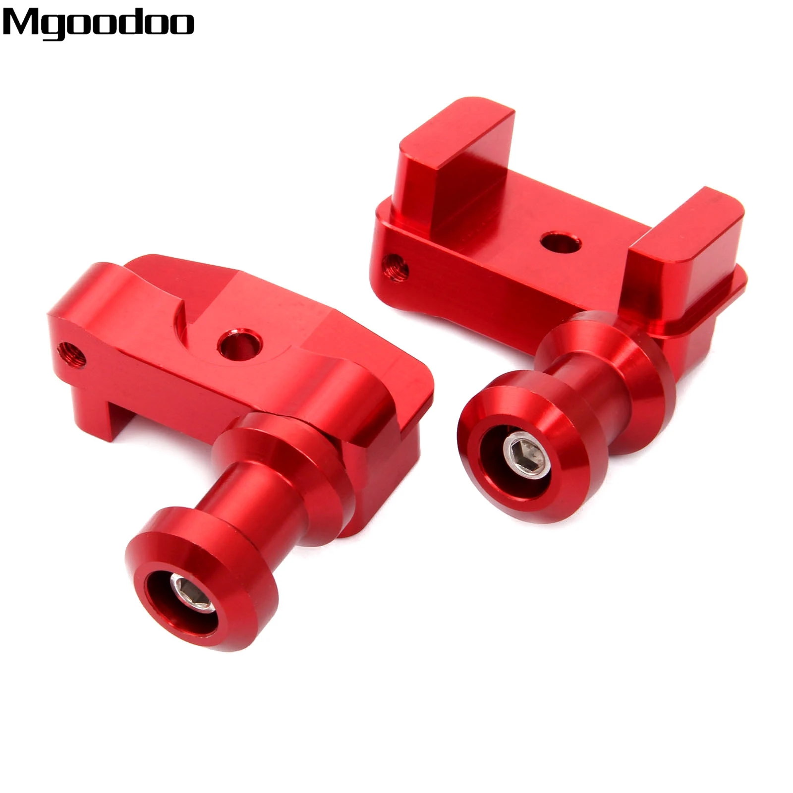 Mgoodoo 2x CNC алюминиевый МОТОЦИКЛ маятник поворотный рычаг Катушки слайдер адаптеры