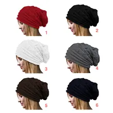 Высококачественная женская зимняя шапка, шерстяная вязаная шапочка, шапка, натуральные шапки с меховым помпоном, однотонные горнолыжные шапки, Женская Повседневная шапка