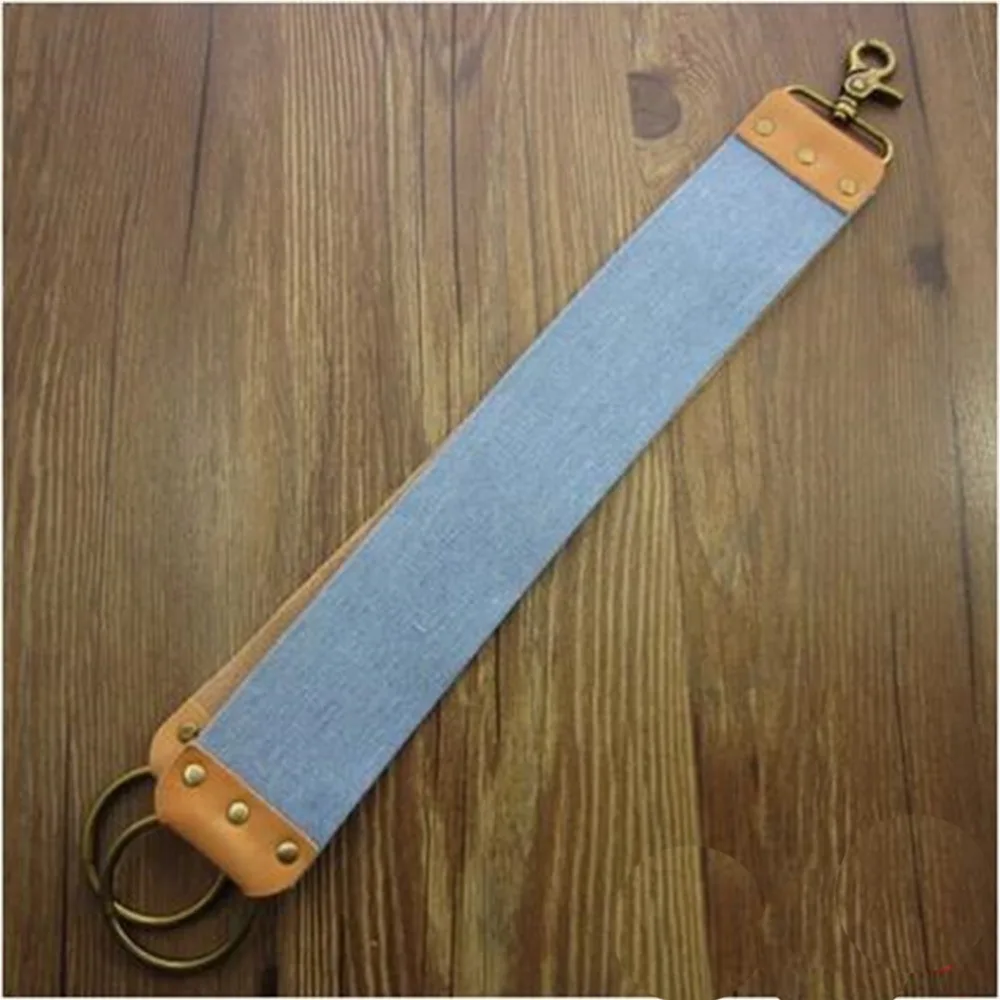 Leather Sharpening Strop Belt Strap For Men's Straight Cut Throat