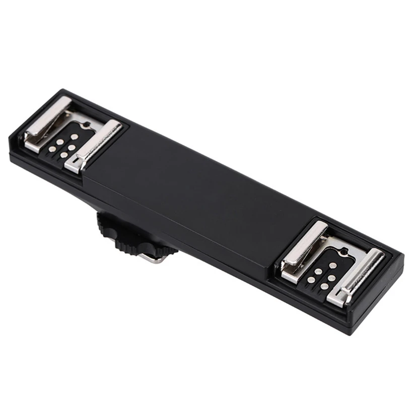 

SUPON Dual Hot Shoe Bracket Splitter Adapter Camera Flash Speedlite for Nikon d3300/d90/d750/d800/d7000/d7200/d5100/d3200/d700