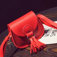 Новая детская плечевая Корейская сумка ретро с кисточками принцесса мини симпатичная сумка через плечо для детей девочек Дети Женщины Сумка