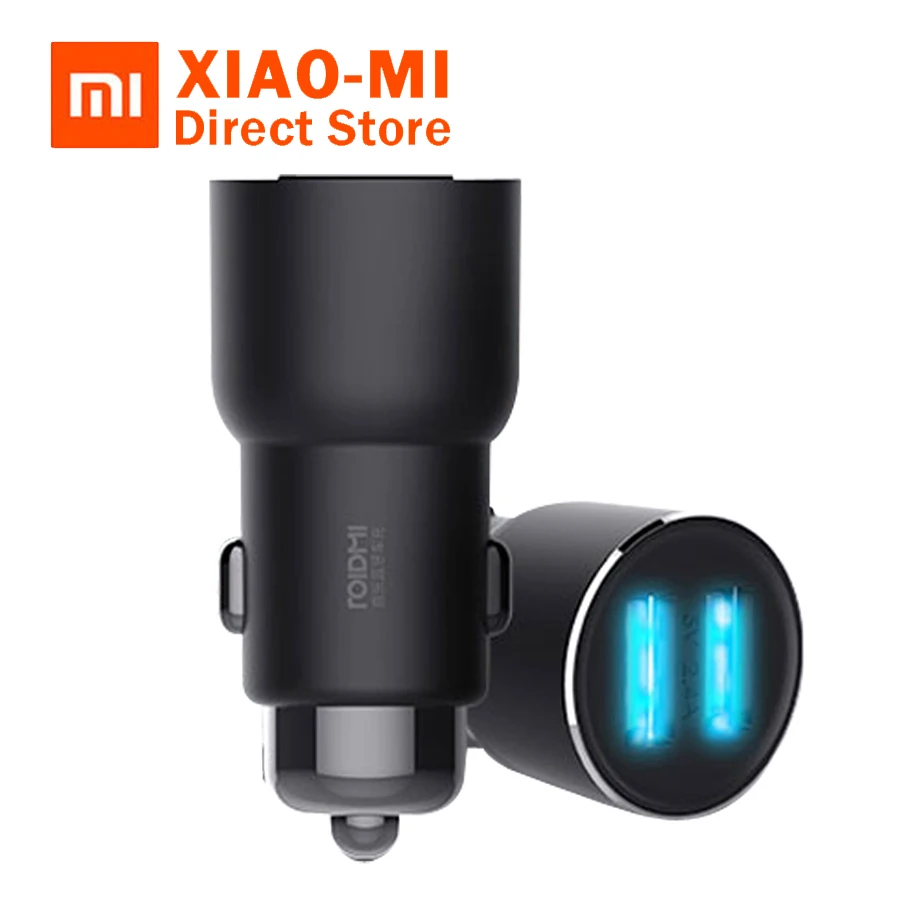 

Original Xiaomi Roidmi 3S Bluetooth 5V 3.4A Dual USB Car Charger MP3 Music Player FM Transmitters For iPhone And Android Phones