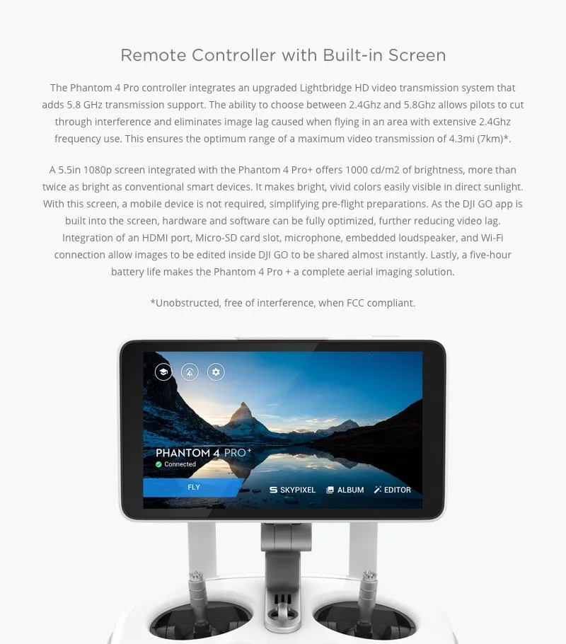 In Stock Freeshipping DJI Phantom 4 Drone /phantom 4 Pro Combo 4K Video 1080p Camera Rc Helicopter