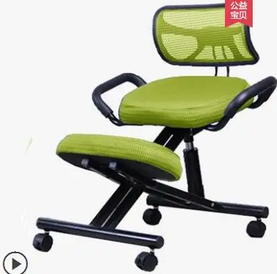 Kneeling chair adult correctional sitting position computer chair home use chair back study writing chair . Kneeling chair adult correctional sitting position computer chair home use chair back study writing chair .