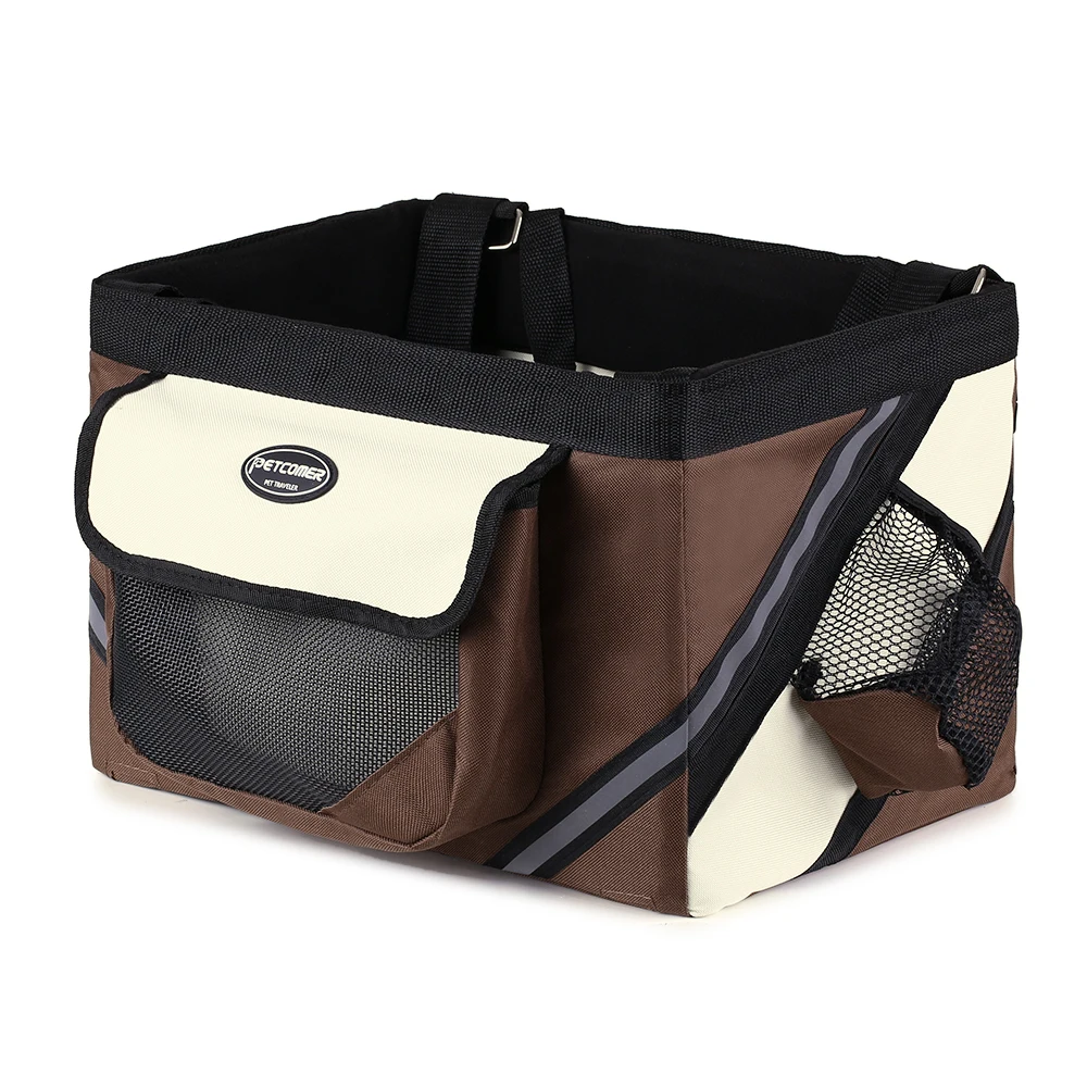 Flash Deal Hard-wearing Bicycle Bag Cycling Bike Bicycle Handlebar Basket Bike Front Bag Box Pet Dog Cat Carrier Black / Blue / Coffee 8