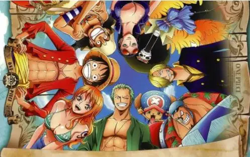 DIY round square Diamond Painting Cross Stitch cartoon Anime One Piece Embroidery Complete Diamonds Decorative gift | Дом и сад