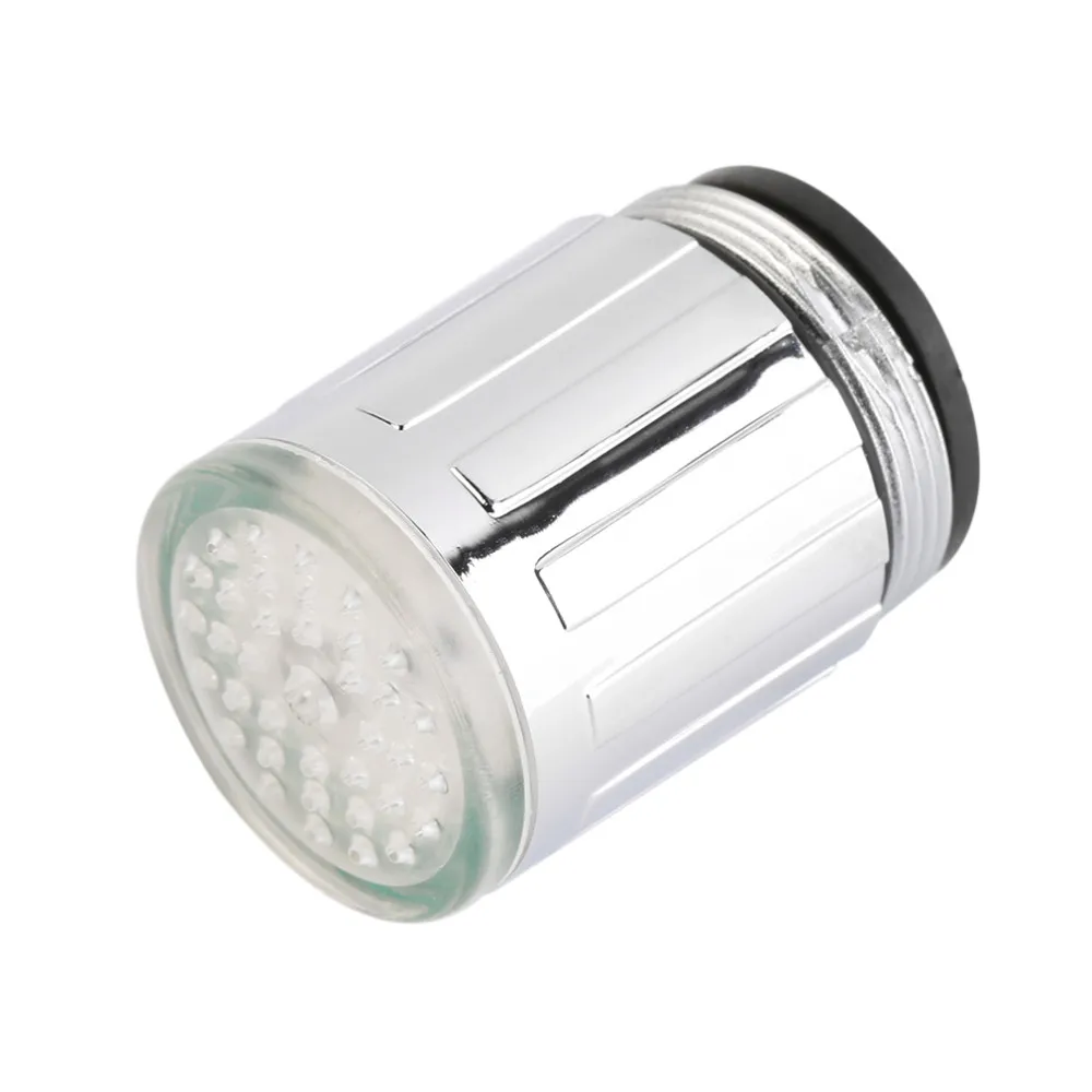 1 шт. датчик температуры светодиодный светильник водопроводный кран светящийся светильник ing душевой распылитель кран для кухни ванной Прямая поставка