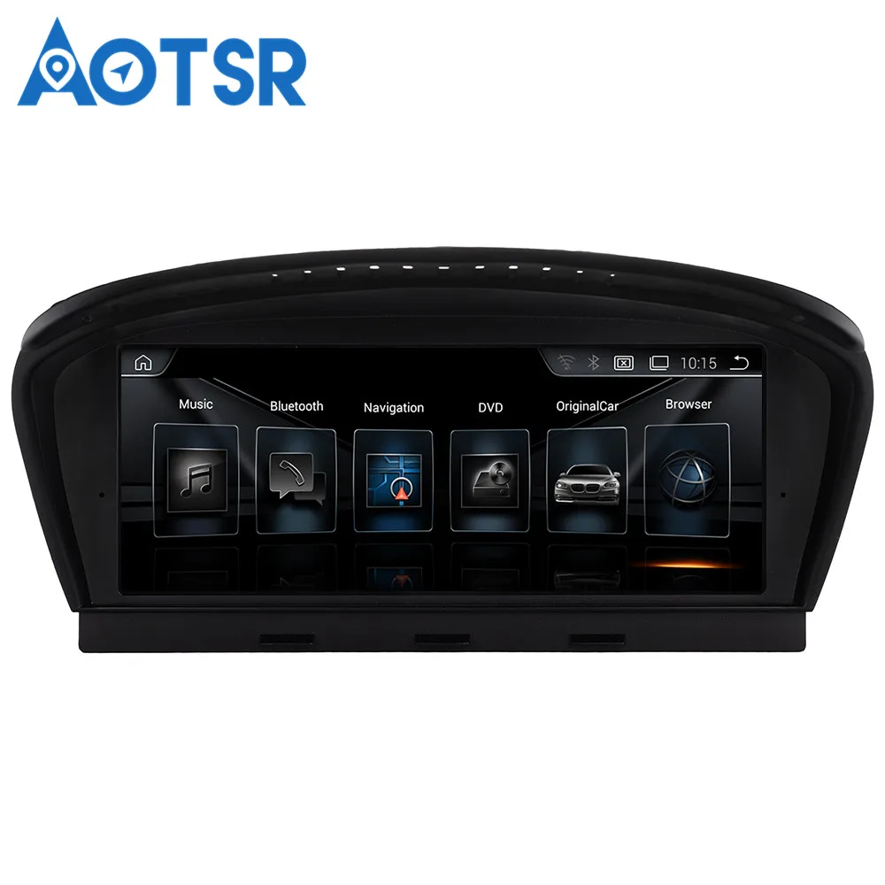 Best Aotsr Android 4.4 Car GPS Navigation NO DVD Player Headunit For For BMW 5 Series E60 (2005-2010) 1 Din Radio Multimedia Stereo 5