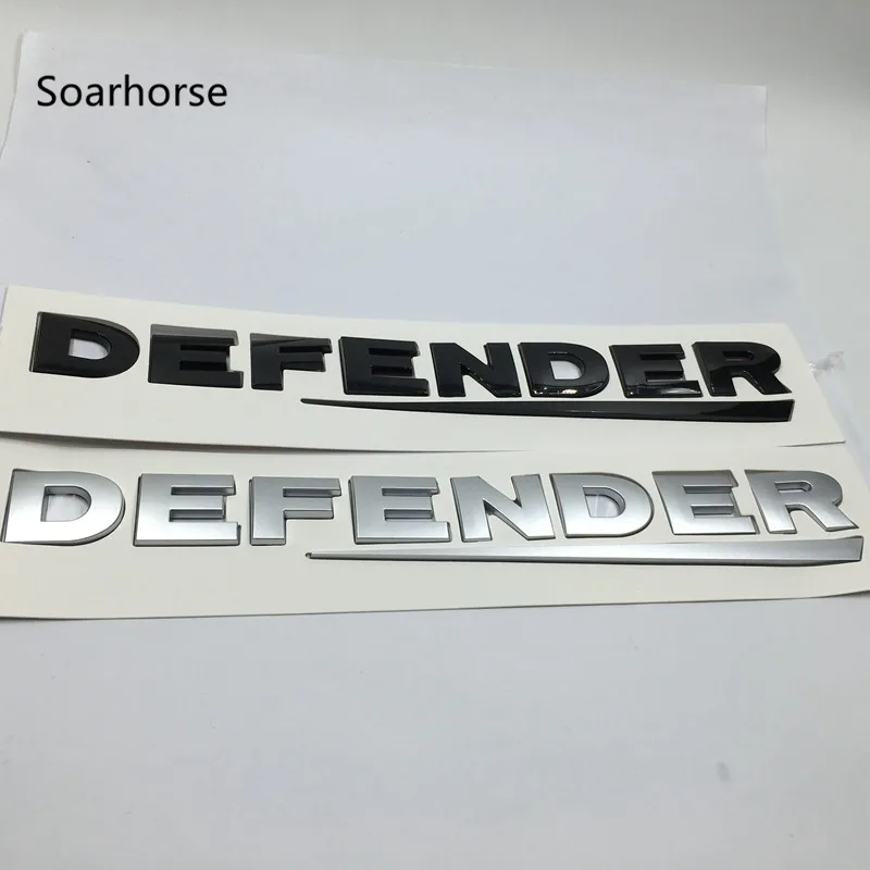 

Soarhorse For Land Range Rover Defender Letters Rear Refit Emblem Nameplate Badge Logo Car Styling