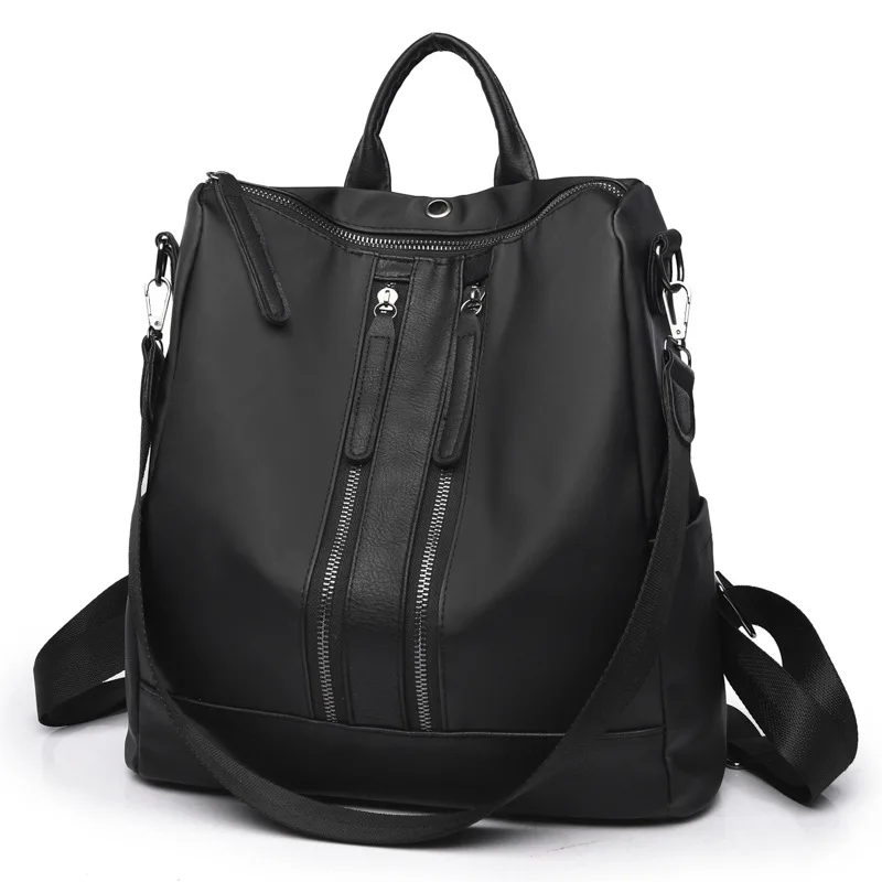 Yogodlns/Женские рюкзаки в простом стиле, оксфордская сумка через плечо из искусственной кожи, повседневный рюкзак для девочек-подростков