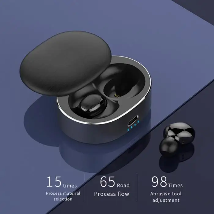 Bluetooth наушники TWS In-Ear невидимые спортивные стерео беспроводные наушники с зарядным Pod NK-Shopping