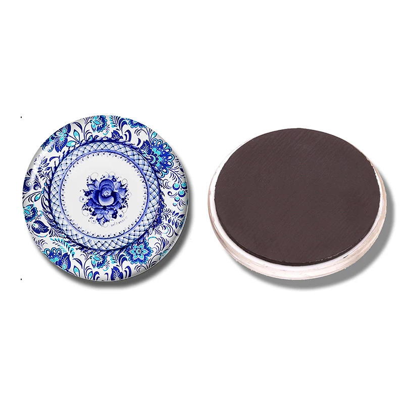 1pc Ceramics 30 MM Fridge Pottery and Porcelain Glass Cabochon