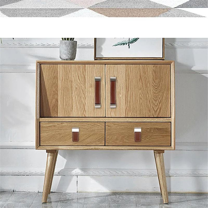 

New Vintage Door Handle Knobs And Handles Furniture Handles Brown Stylish Cabinet Drawer Pulls Kitchen Cabinet Handles