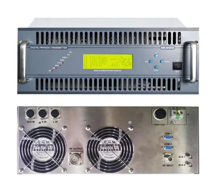 

Fmuser ZHC618F 2000W transmitter audio wireless transmitter for professional fm radio station