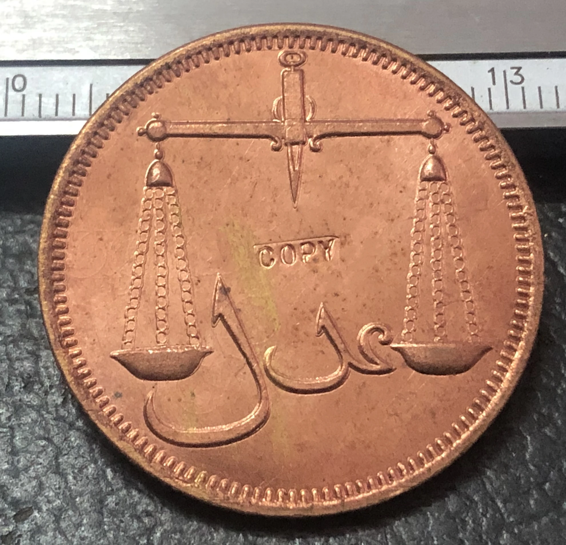 

1791 India - British (Bombay) 2 Pice Copper coin