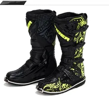 Hongkong Tiger Racing size 6 13 Waterproof Men SN202 microfiber leather MId calf botte moto Dirt