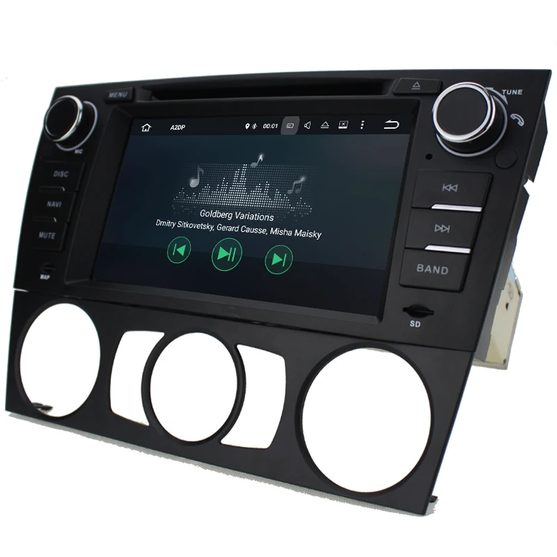 Perfect HIFIF Quad Core Touch Screen Car Stereo for BMW E90 Android 7.1 DVD E91 Wifi 3G GPS Bluetooth Radio SD Canbus Free Camera+DVR 3