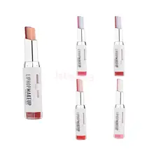 Двойной Цветной оттеночный бальзам для губ увлажняющий градиентный макияж помада для губ водостойкая стойкая