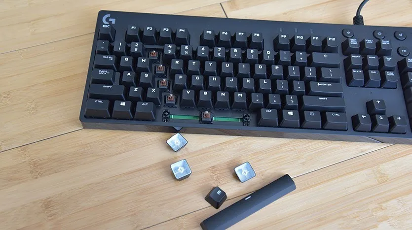 Механическая клавиатура ABS для G610 Cherry Switch оригинальные колпачки клавиш с фоновой