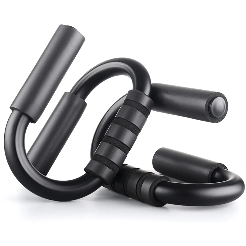 

Arm Muscle Trainer Push Up Stands Bar S Shaped Push-Up Rack Exercise Chest Fitness Body Building Equipment Home Professional Gym