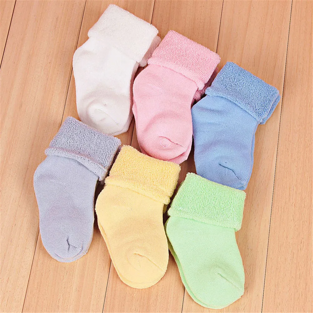 1 Pair 0-2 Years Baby Girl Boy Newborn Born Toddler Infant Winter Warm Boots Toddler Infant Soft Socks Booties Shoes
