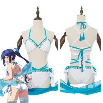 

Love Live! Sunshine!! Kanan Matsuura G's Magazine Swimsuit Cosplay Costume Women Girls Halloween Carnival Cosplay Costumes